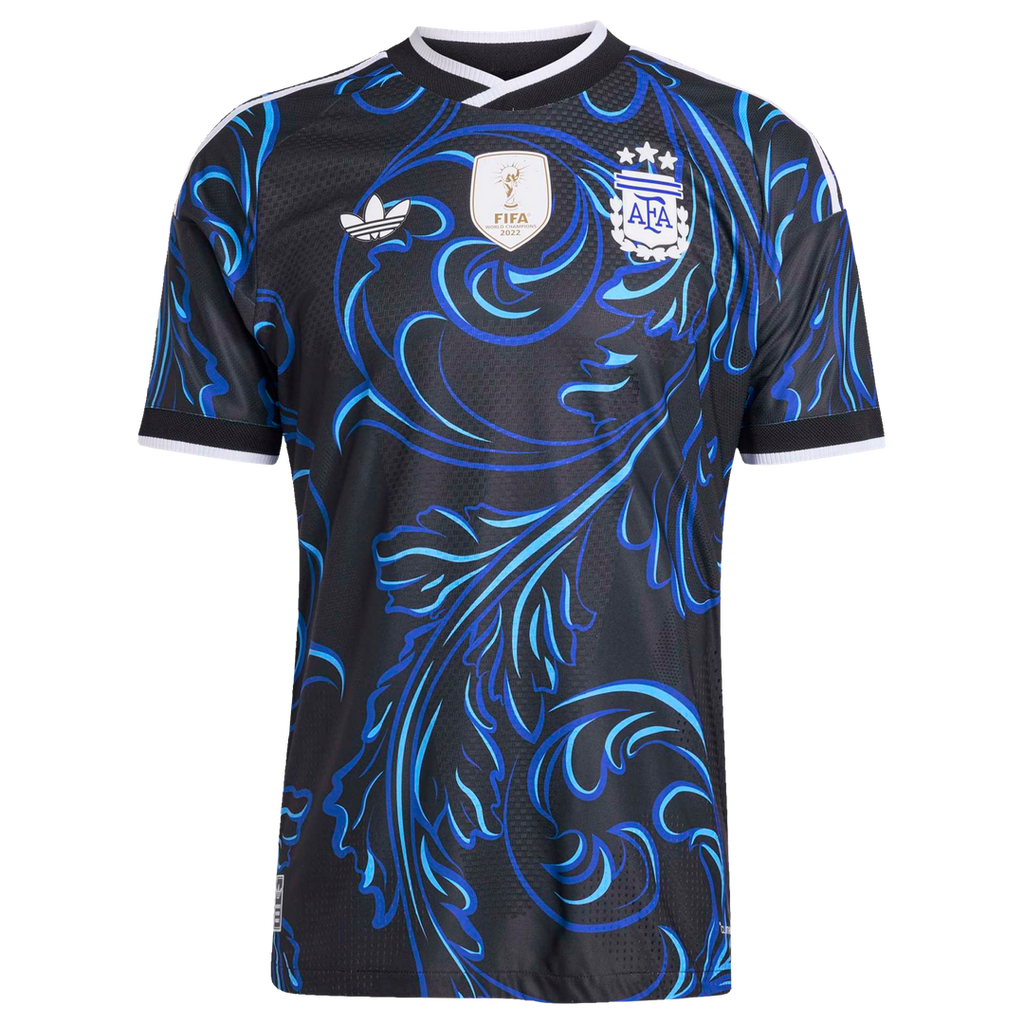 Argentina National Team adidas 2026 Away On-Field Authentic Jersey - Black