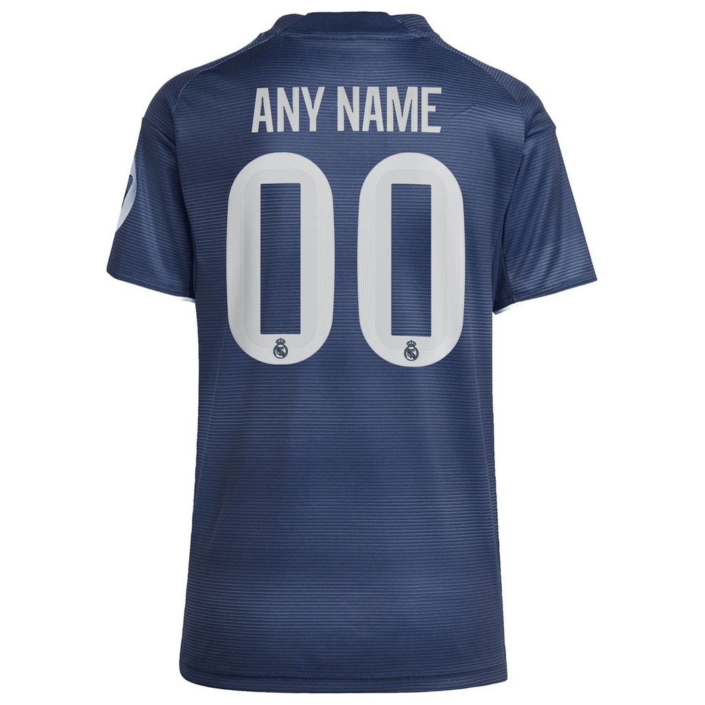 Real Madrid adidas Women's 2025/26 Home Replica Custom Jersey - White