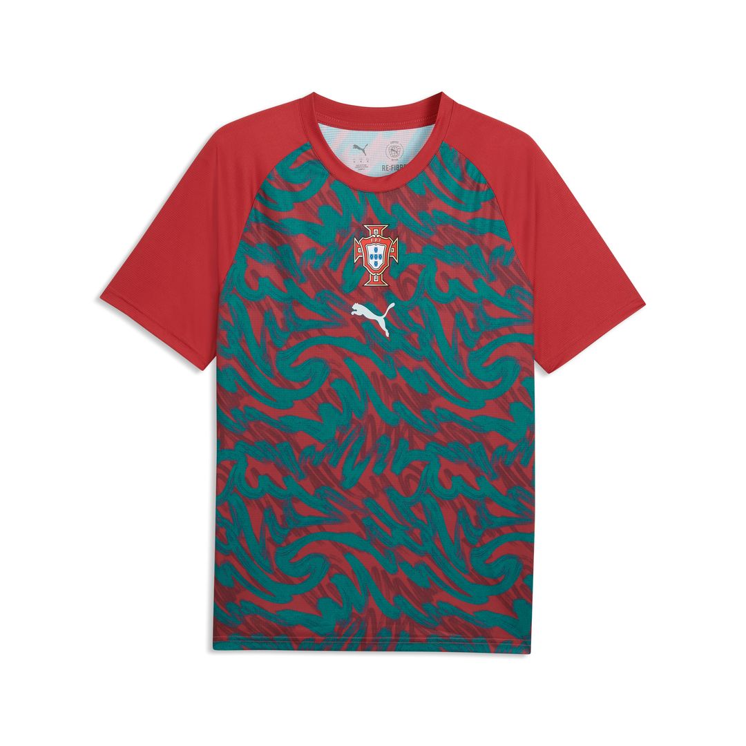Portugal National Team Puma 2026 Pre-Match Top - Green