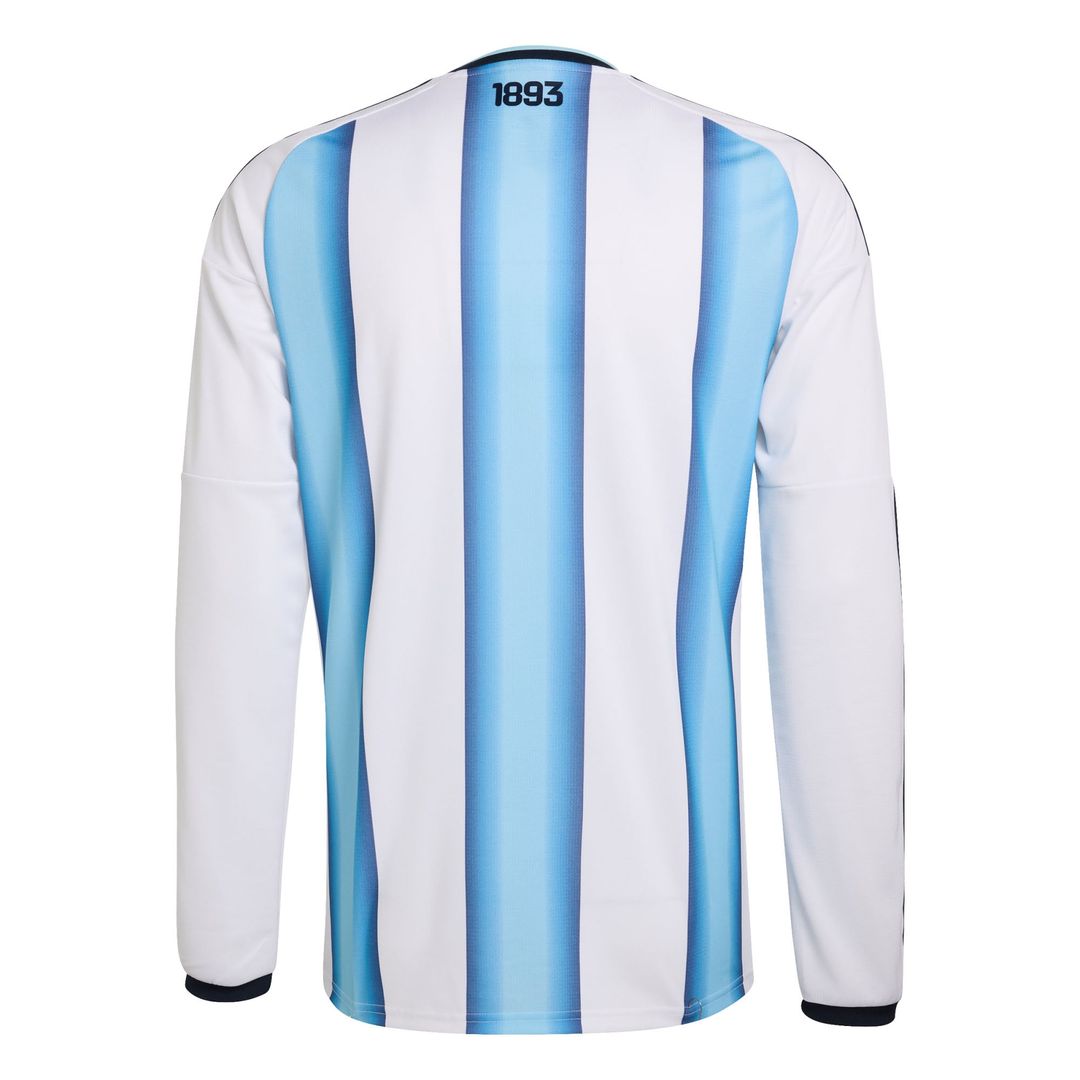 Argentina National Team adidas 2026 Home Replica Long Sleeve Jersey - White