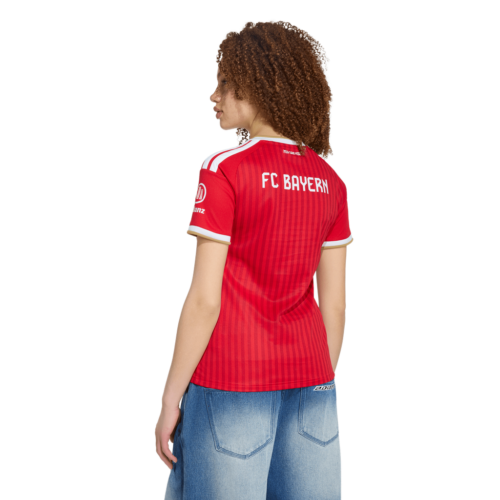 Bayern Munich adidas Women's 2026/27 Home Replica Jersey - Red