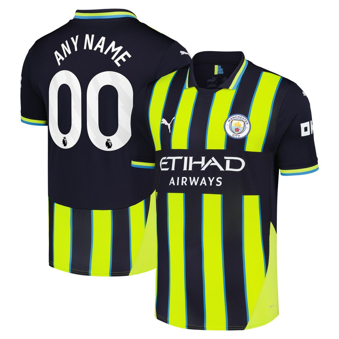 Manchester City Puma 2024/25 Third Replica Custom Jersey - Burgundy