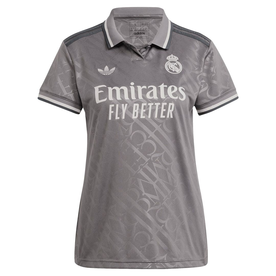 Real Madrid adidas Women's 2024/25 Home Replica Custom Jersey - White