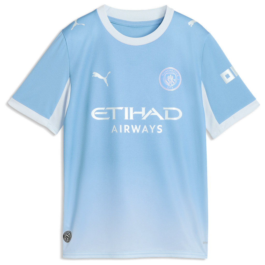 Phil Foden Manchester City Puma Youth 2026/27 Home Replica Jersey - Light Blue