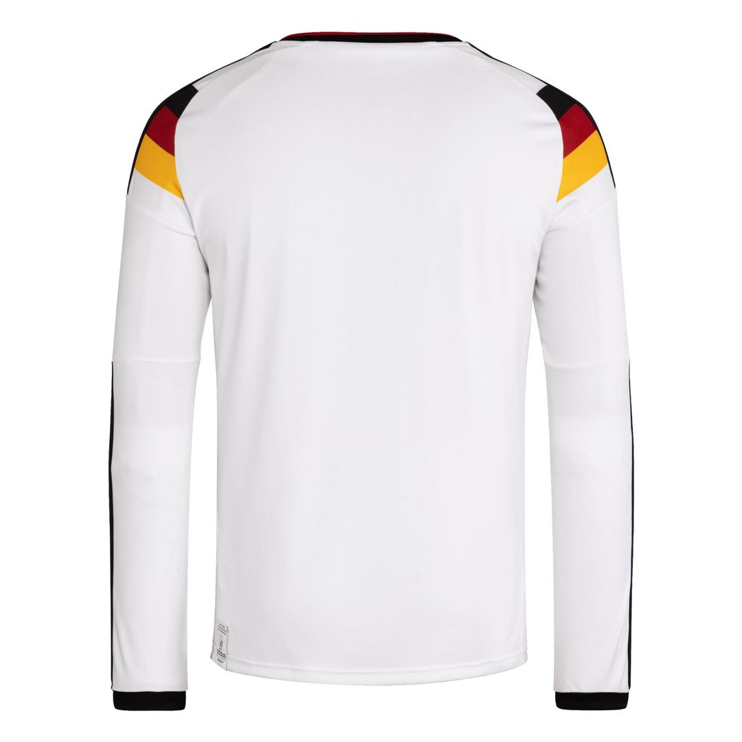 Germany National Team adidas 2026 Home Replica Long Sleeve Jersey - White