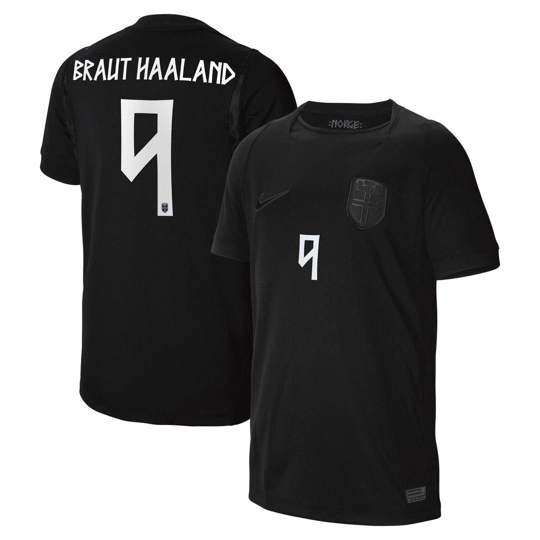 Erling Haaland Norway National Team Nike Youth 2026 Home Stadium Replica Jersey - Red