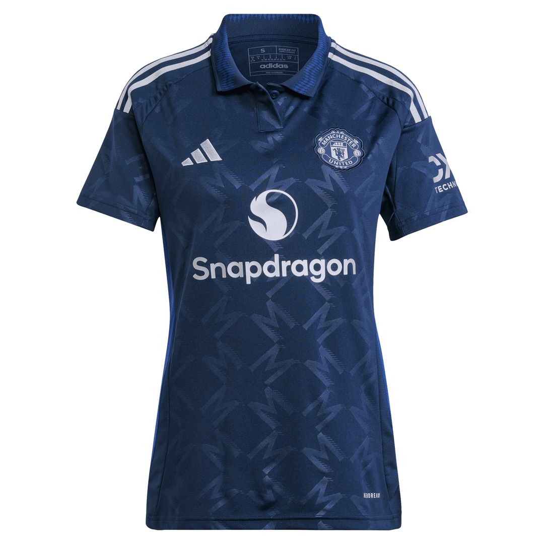 Marcus Rashford Manchester United adidas Women's 2024/25 Away Replica Player Jersey - Navy
