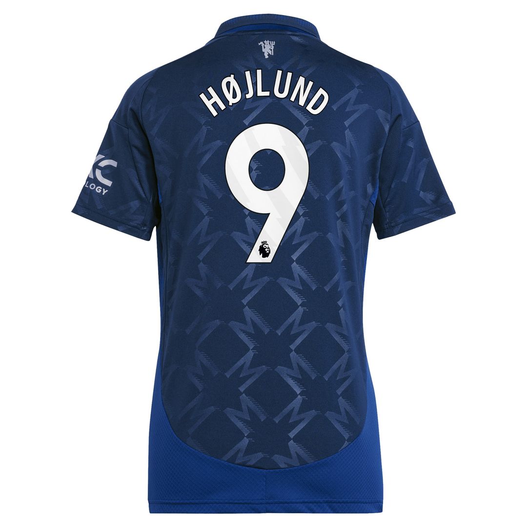 Rasmus Højlund Manchester United adidas Originals Women's 2024/25 Third Replica Jersey - Cream