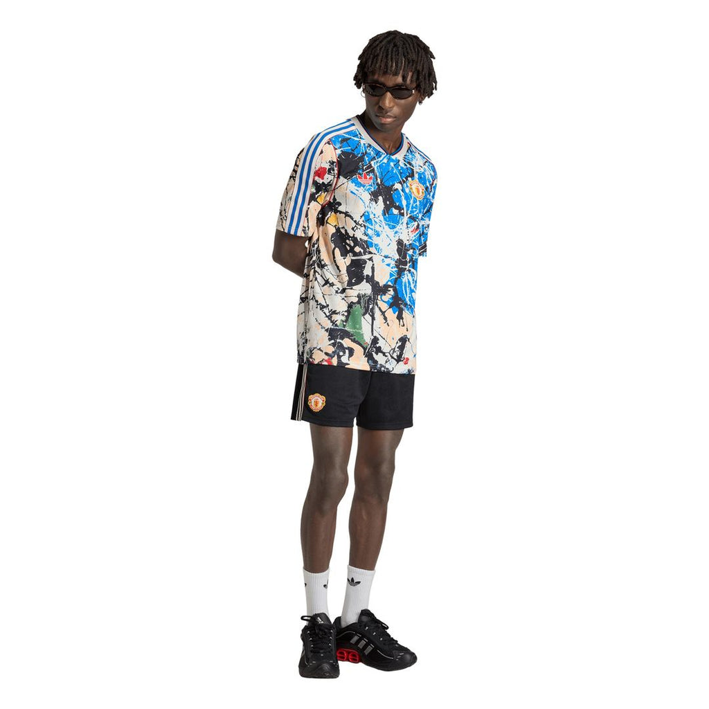 Manchester United X Stone Roses adidas Replica Jersey - Blue