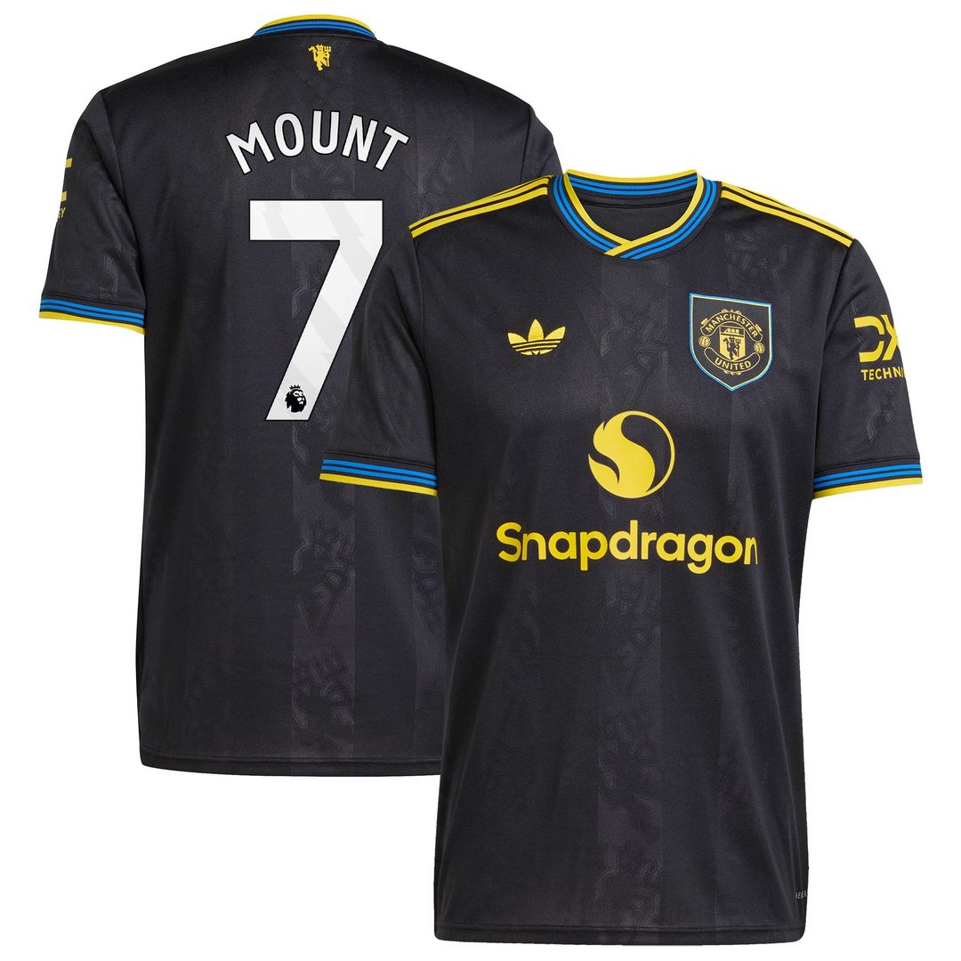 Mason Mount Manchester United adidas 2025/26 Away Replica Player Jersey - White