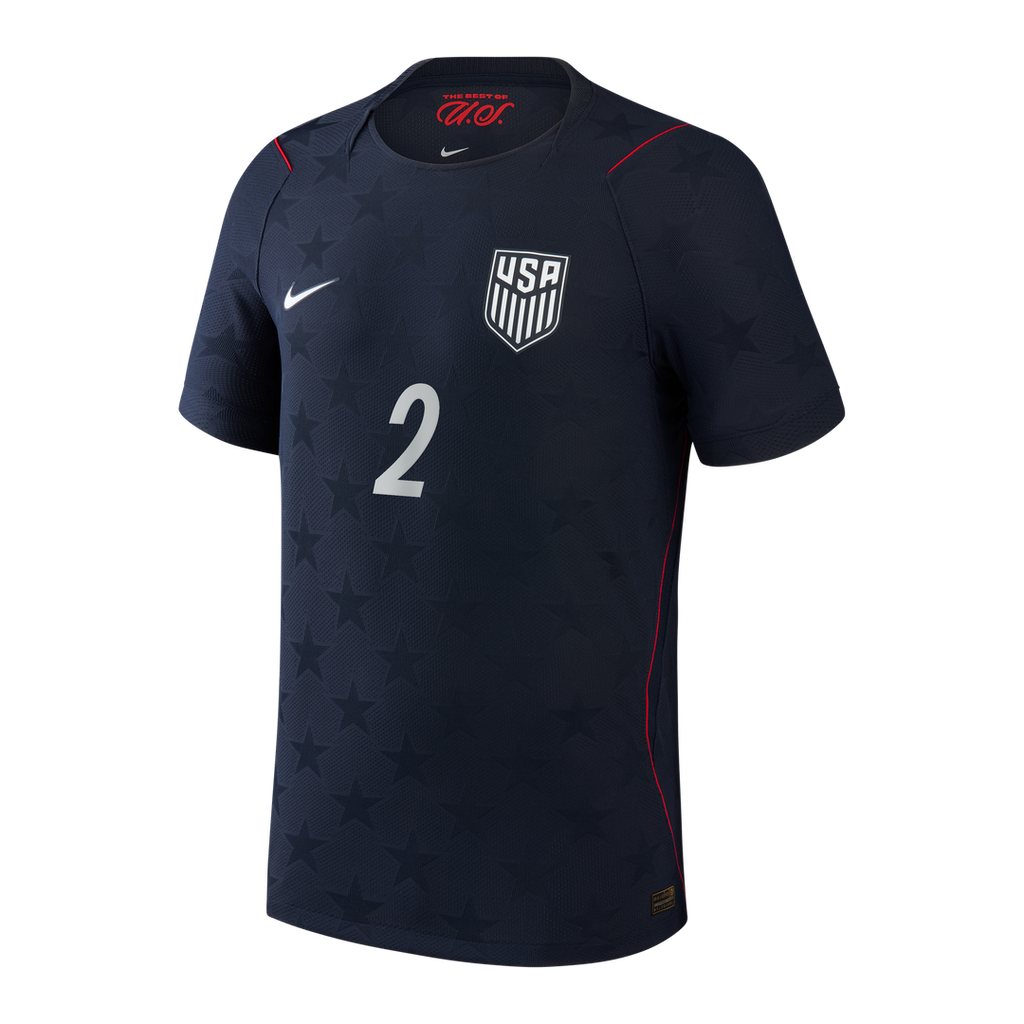 Sergiño Dest USMNT Nike 2026/27 Away Match Authentic Jersey - Blue