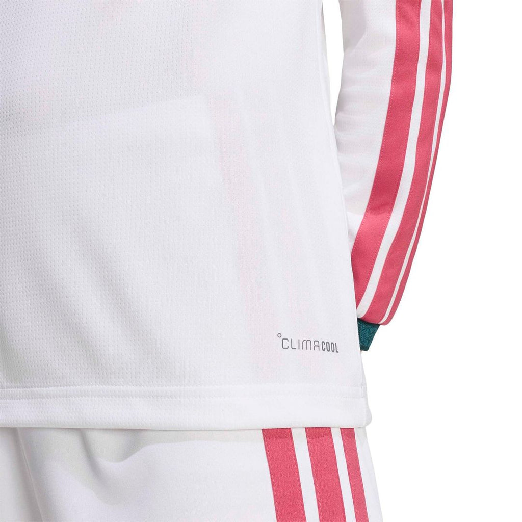Real Madrid adidas Youth 2026/27 Home Replica Long Sleeve Jersey - White