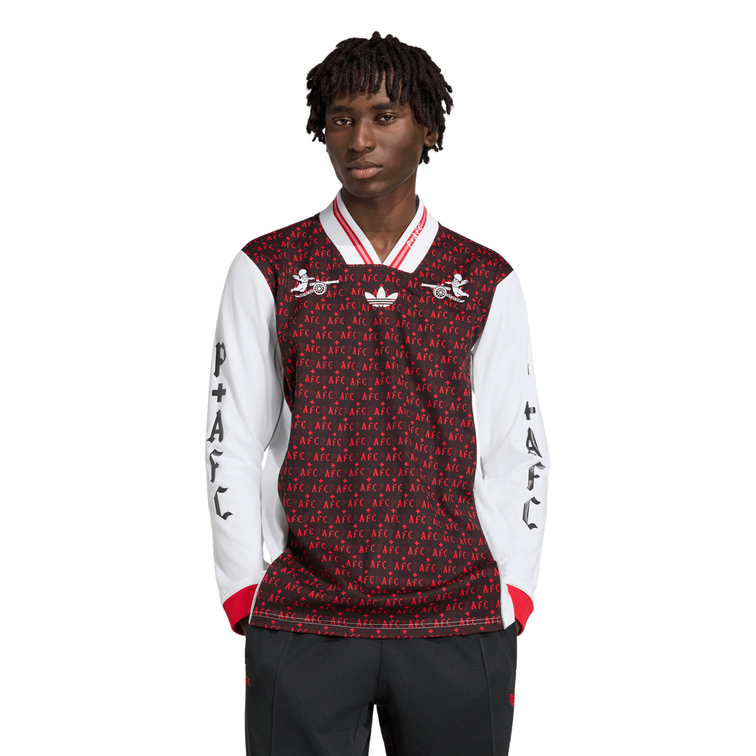 Arsenal x Places+Faces adidas Lifestyler Long Sleeve Fashion Jersey - Black