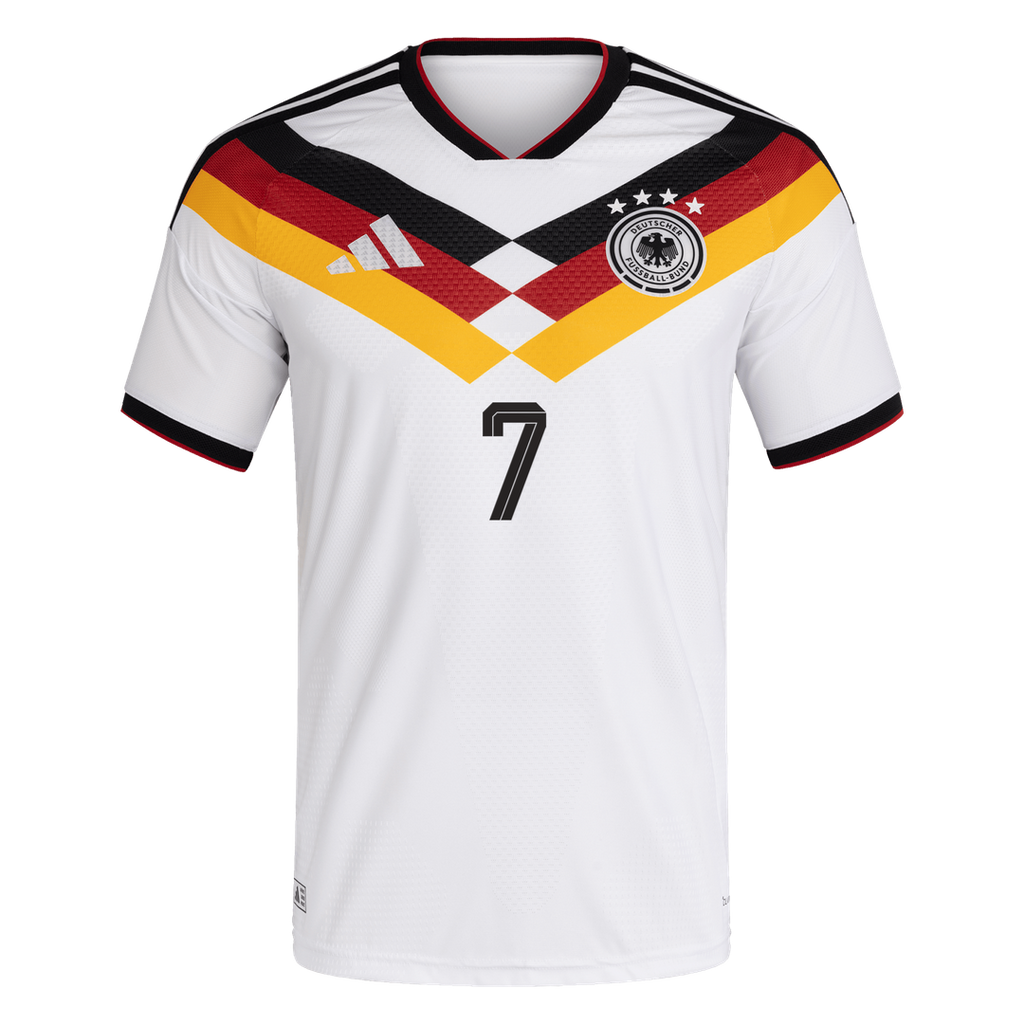 Kai Havertz Germany National Team adidas 2026 Home Authentic Jersey - White