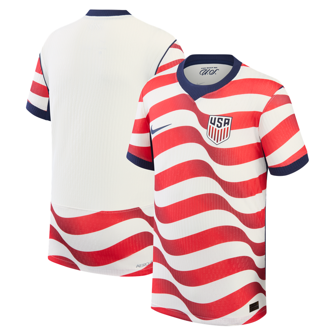 USMNT Nike Youth 2026 Home Match Authentic Jersey - White