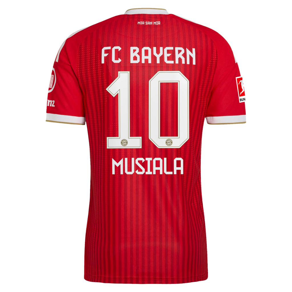 Jamal Musiala Bayern Munich adidas 2026/27 Home On-Field Authentic Jersey - Red