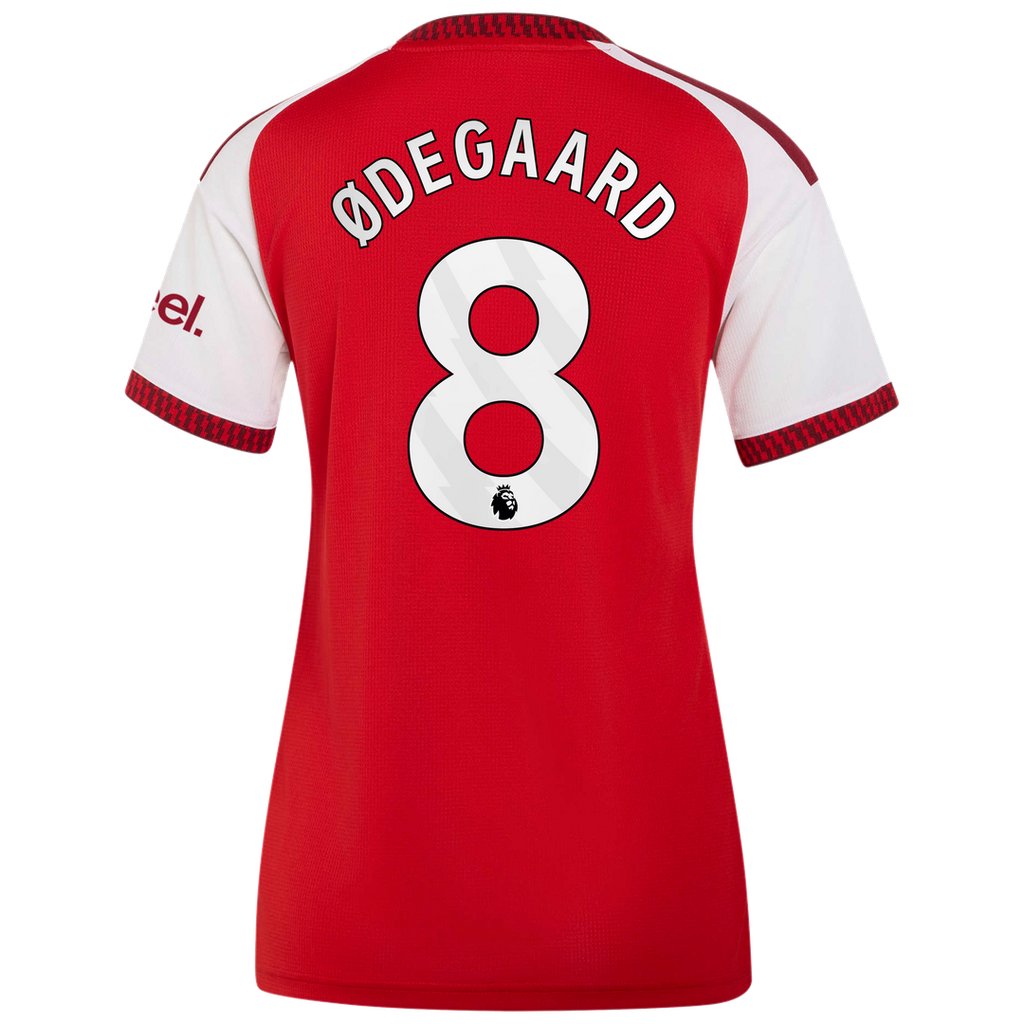 Martin Ødegaard Arsenal adidas Women's 2026/27 Home Home Replica Jersey - Red