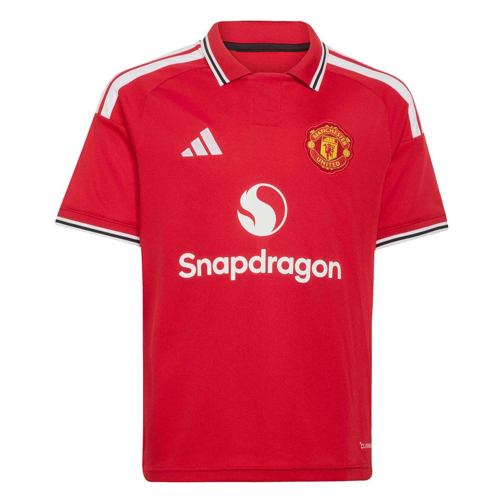 Manchester United adidas Youth 2026/27 Home Replica Jersey - Red