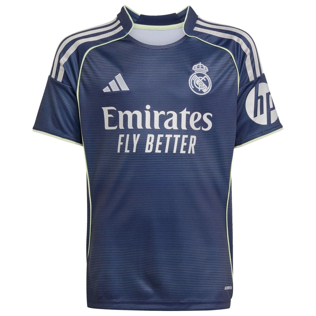 Real Madrid adidas Youth 2025/26 Away Replica Jersey - Blue