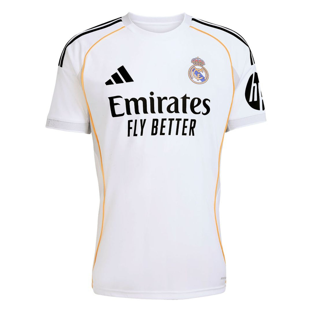 Jude Bellingham Real Madrid adidas 2025/26 Home Replica Jersey - White