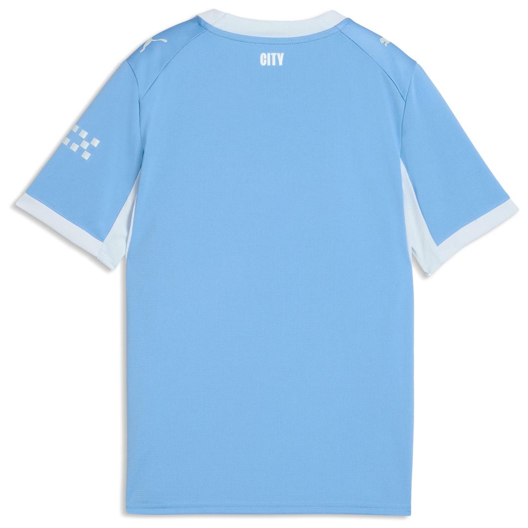 Manchester City Puma Youth 2026/27 Home Replica Jersey - Light Blue