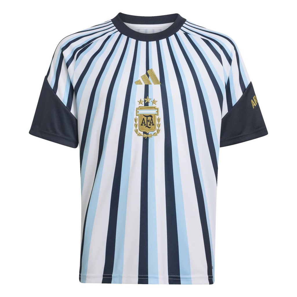 Argentina National Team adidas Youth 2026 Pre-Match Top - Blue