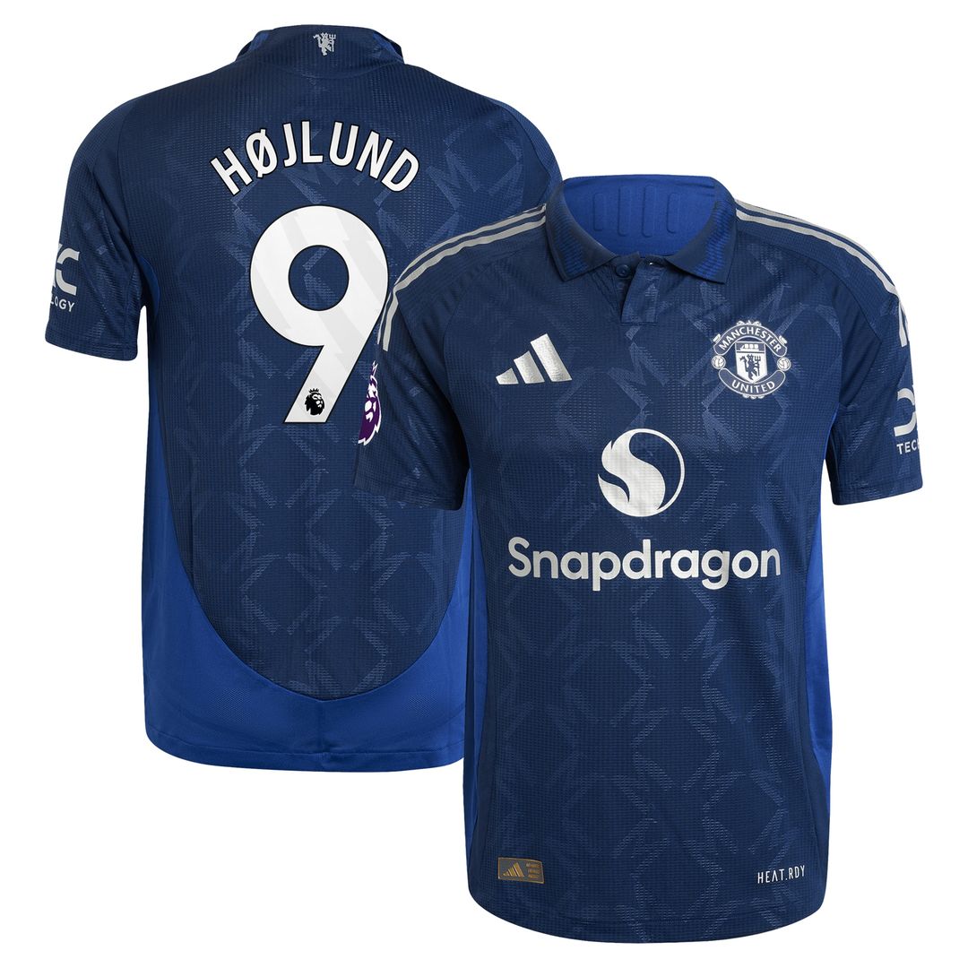 Rasmus Højlund Manchester United adidas 2024/25 Home Authentic Player Jersey - Red