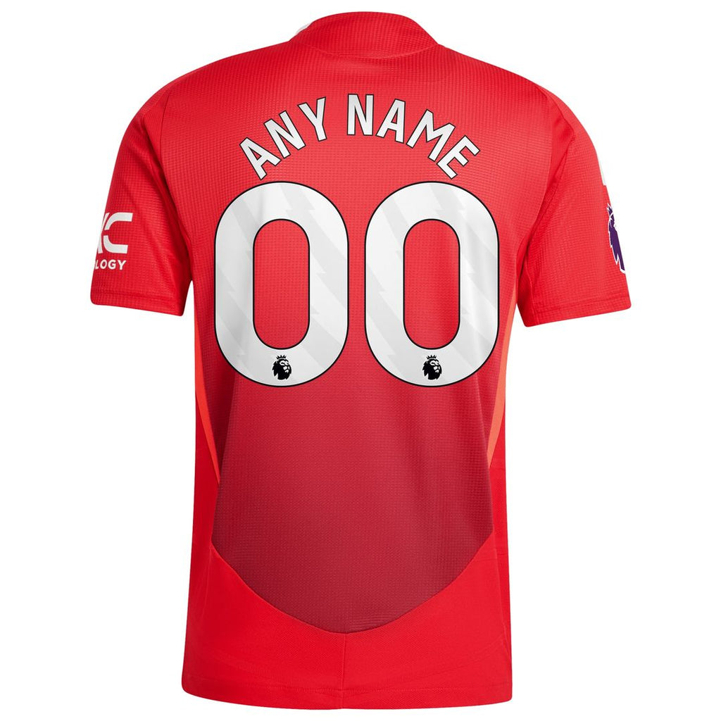 Manchester United adidas Originals  2024/25 Third Custom Authentic Jersey - Cream
