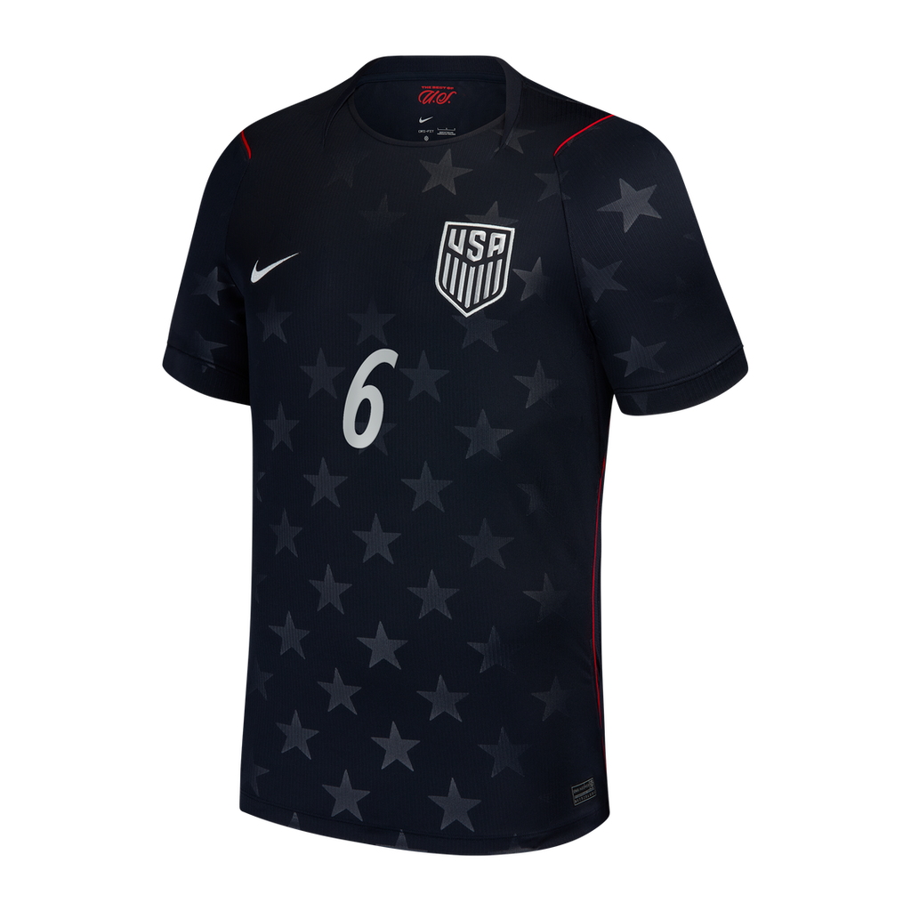 Diego Luna USMNT Nike 2026/27 Away Stadium Replica Jersey - Blue