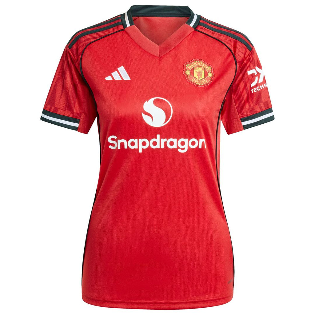 Bruno Fernandes Manchester United adidas Women's 2025/26 Away Replica Player Jersey - White