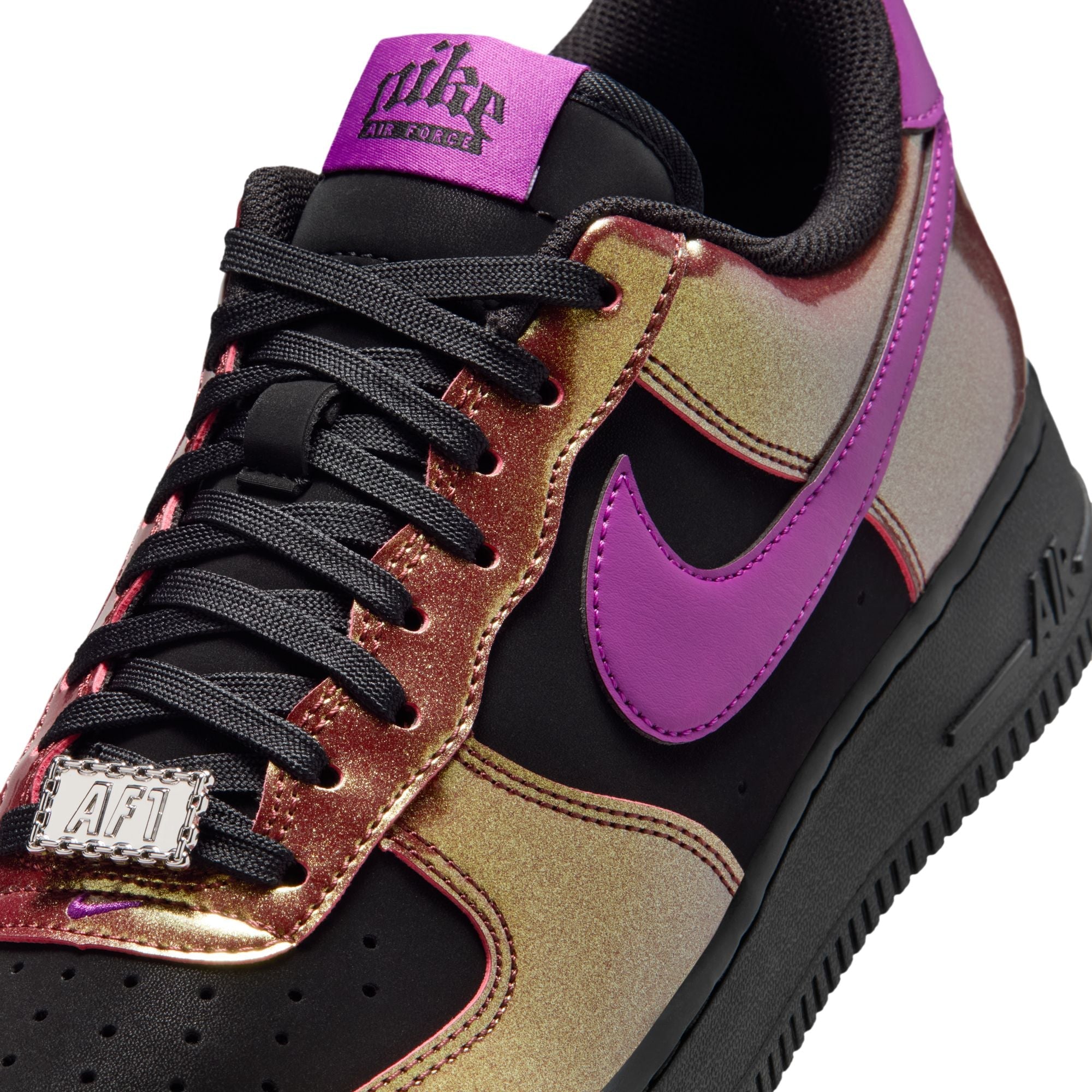 Nike Mens Air Force 1 '07 Lv8 - Black/Bold Berry