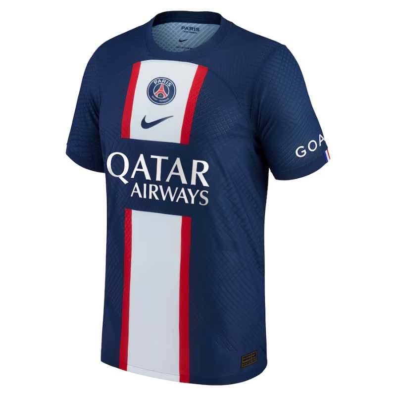 Kylian Mbappé Paris Saint-Germain 2022/23 Home Men's Authentic Jersey- Blue