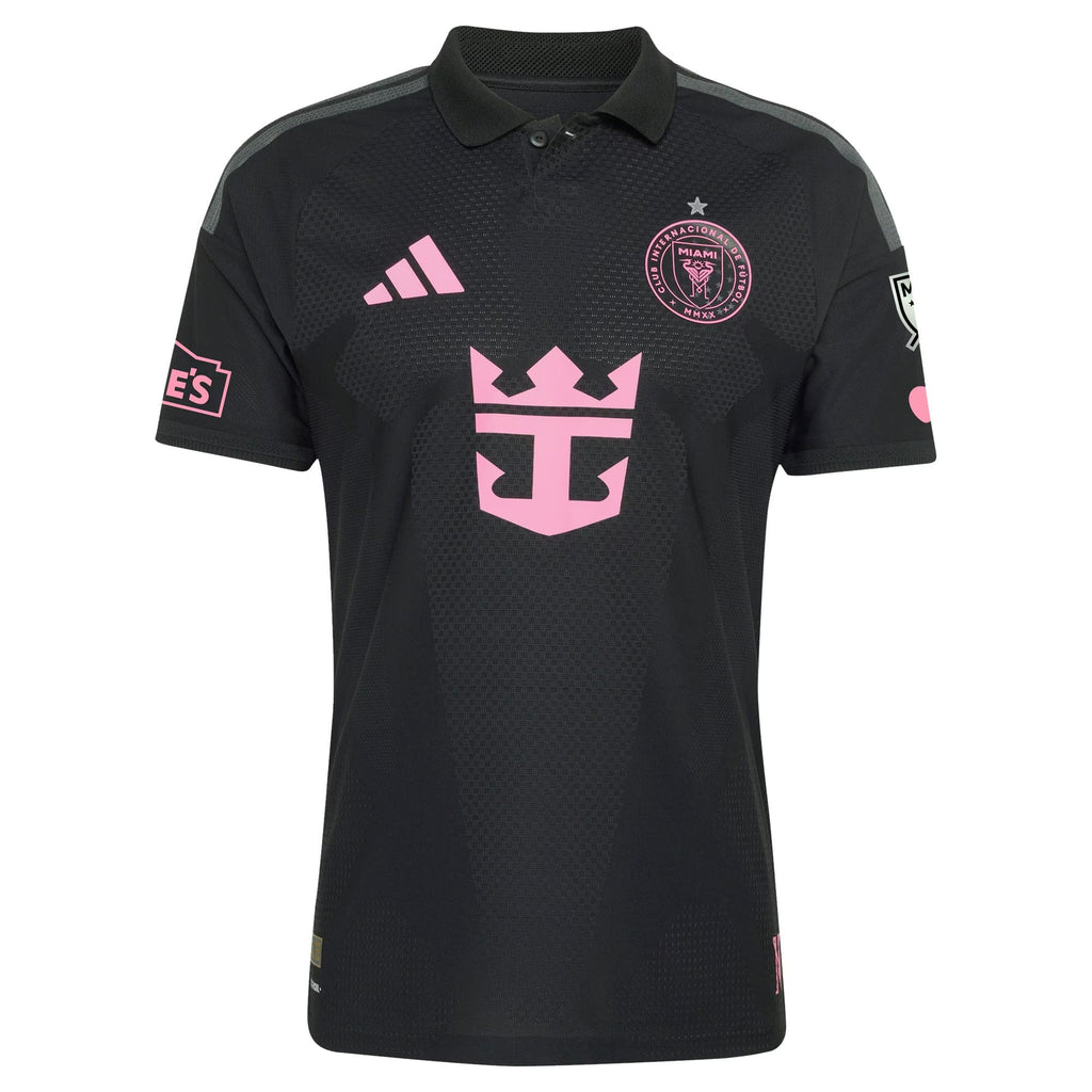 Official Lionel Messi Inter Miami CF adidas 2026 Presagio On-Field Patch Custom Jersey - Black