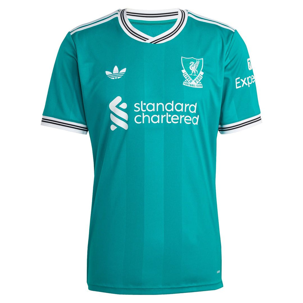 Virgil van Dijk Liverpool adidas 2025/26 Third Replica Player Jersey - Green