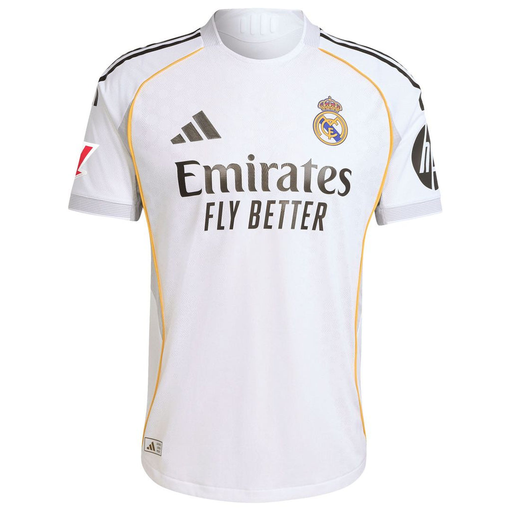 Real Madrid adidas 2025/26 Home Authentic Custom Jersey - White