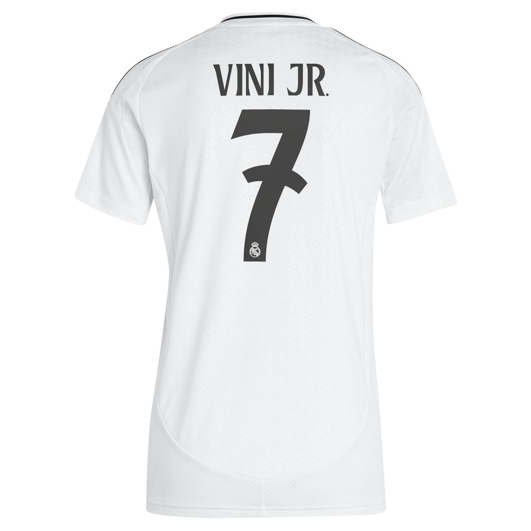 Vini Jr. Real Madrid adidas Originals Women's 2024/25 Third Replica Player Jersey - Charcoal