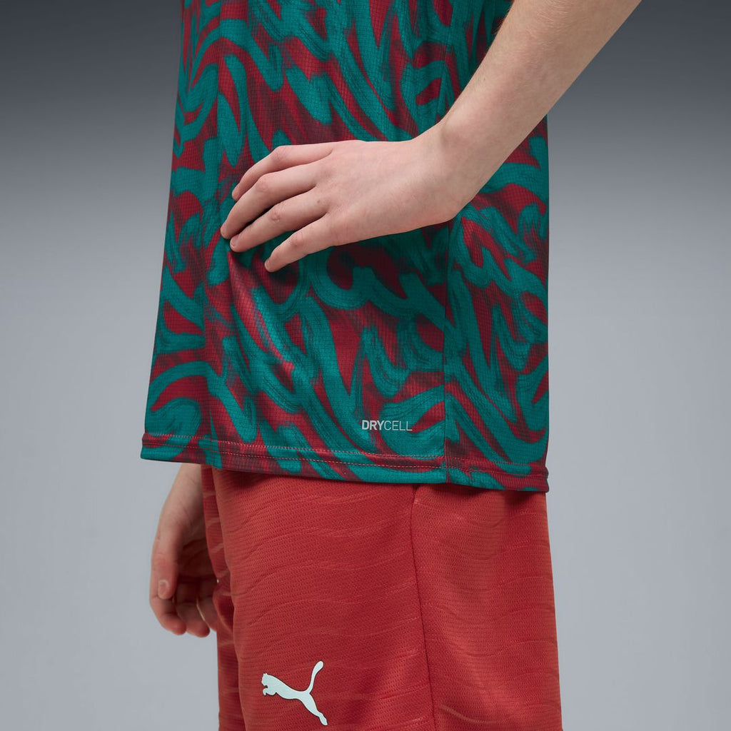 Portugal National Team Puma Youth Pre-Match Jersey - Green