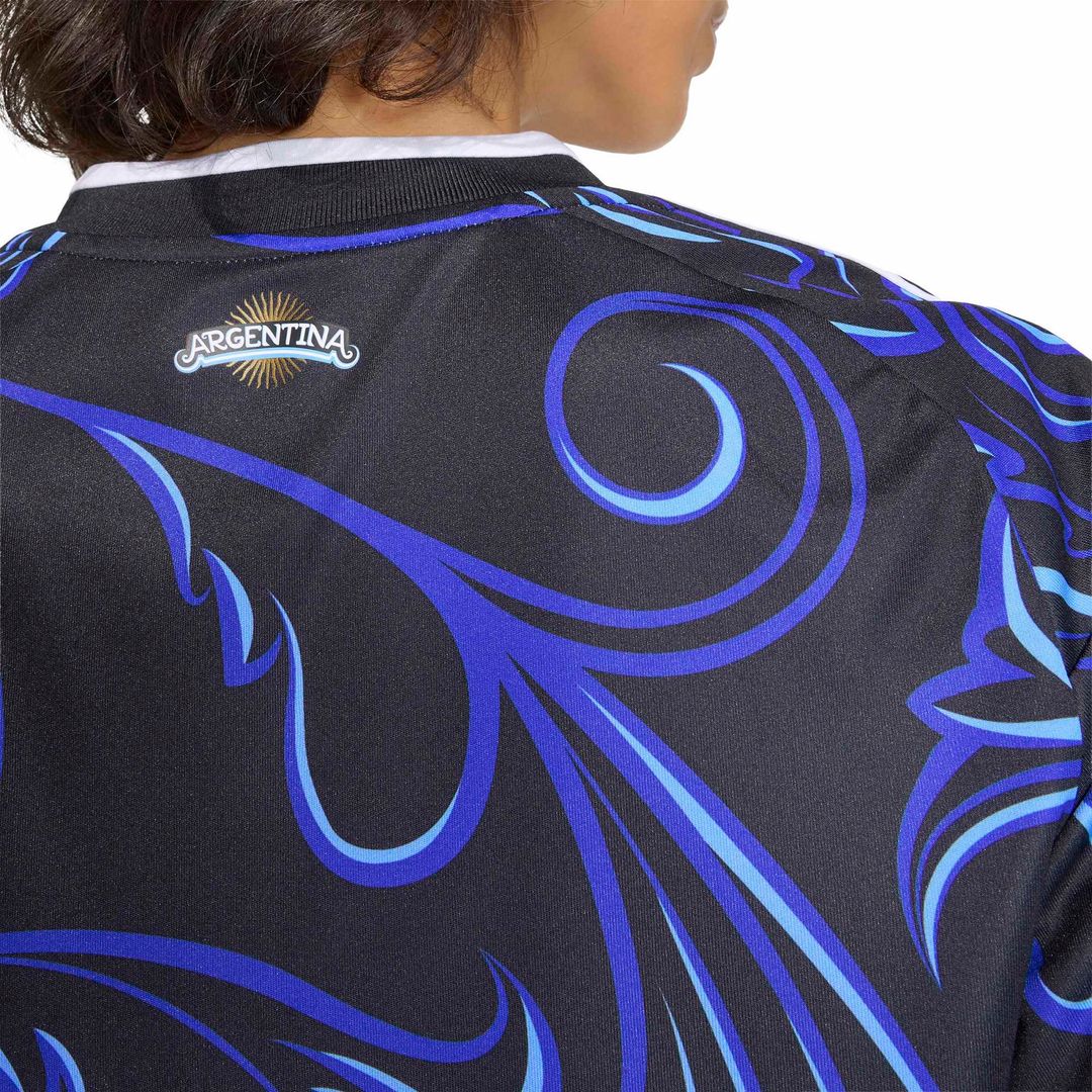 Argentina National Team adidas Women's 2026 Away Replica Jersey - Black