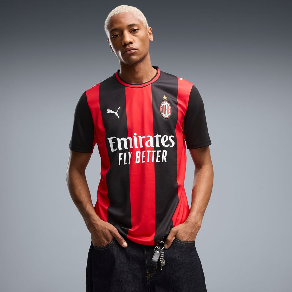 AC Milan Puma 2026/27 Home Replica Jersey - Black/Red
