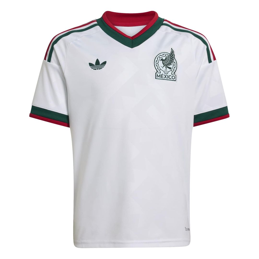 Mexico National Team adidas Youth 2026 Away Replica Jersey - White