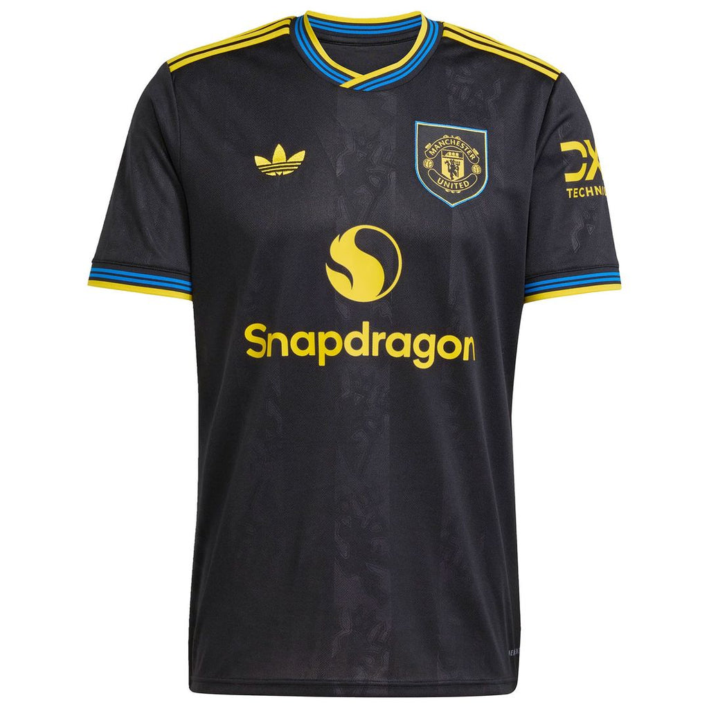 Manchester United adidas 2025/26 Away Replica Custom Jersey - White