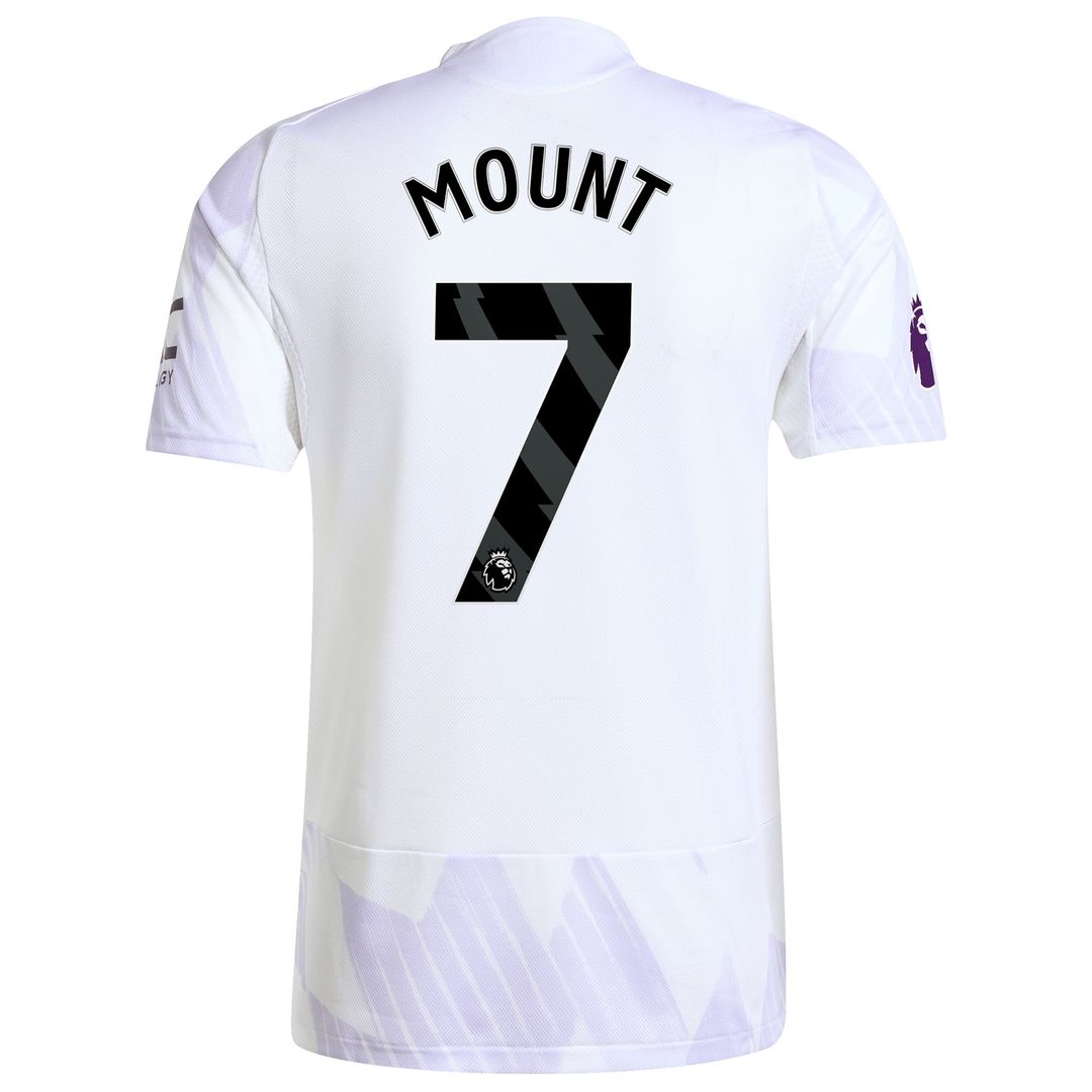 Mason Mount Manchester United adidas 2025/26 Third Authentic Player Jersey - Black