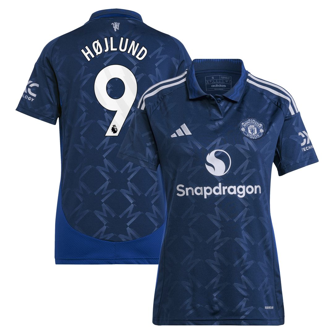 Rasmus Højlund Manchester United adidas Women's 2024/25 Home Replica Player Jersey - Red