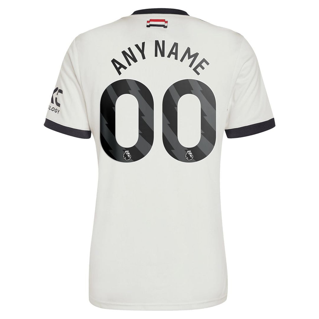 Manchester United adidas 2024/25 Home Replica Custom Jersey - Red