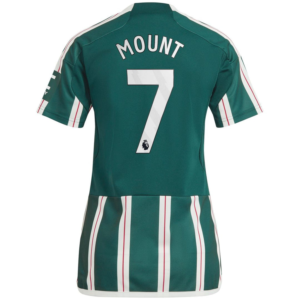 Mason Mount Manchester United adidas Women's 2023/24 Away Replica Player Jersey - Green