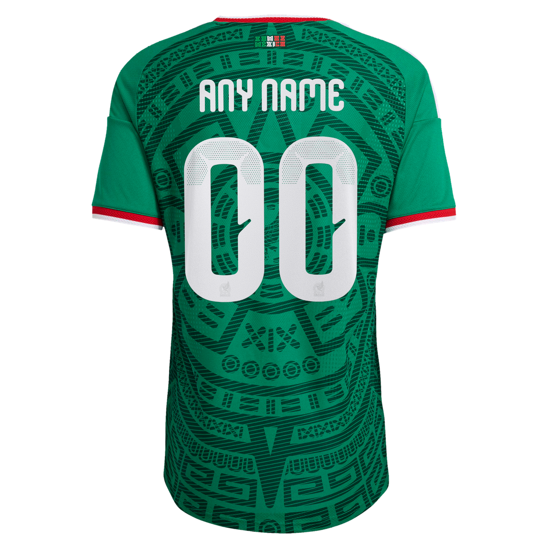 Mexico National Team adidas 2026 Home Authentic Custom Jersey - Green