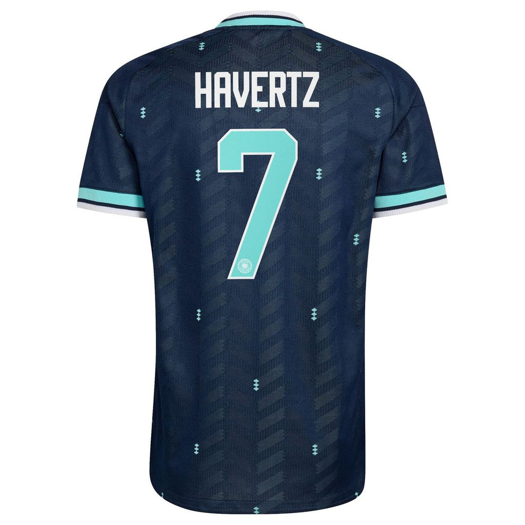 Kai Havertz Germany National Team adidas 2026 Away On-Field Authentic Jersey - Navy