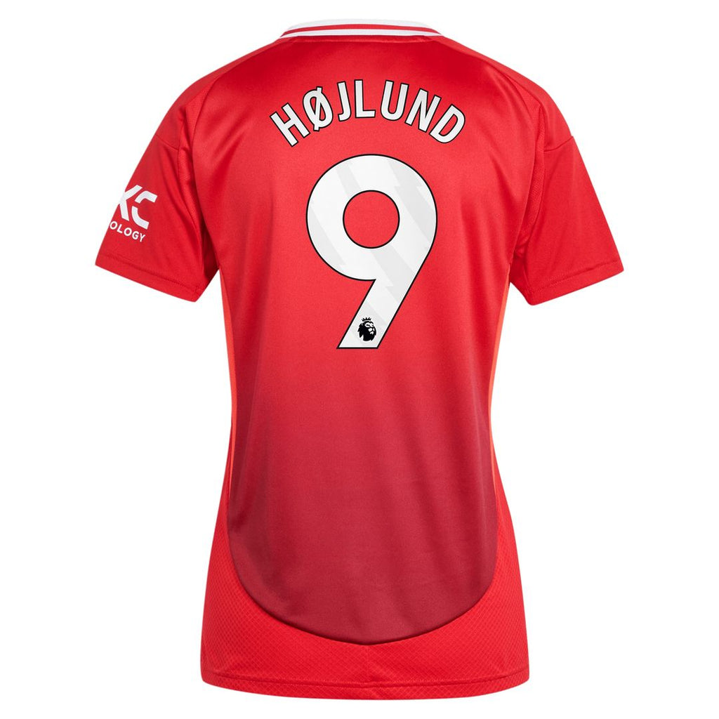 Rasmus Højlund Manchester United adidas Originals Women's 2024/25 Third Replica Jersey - Cream