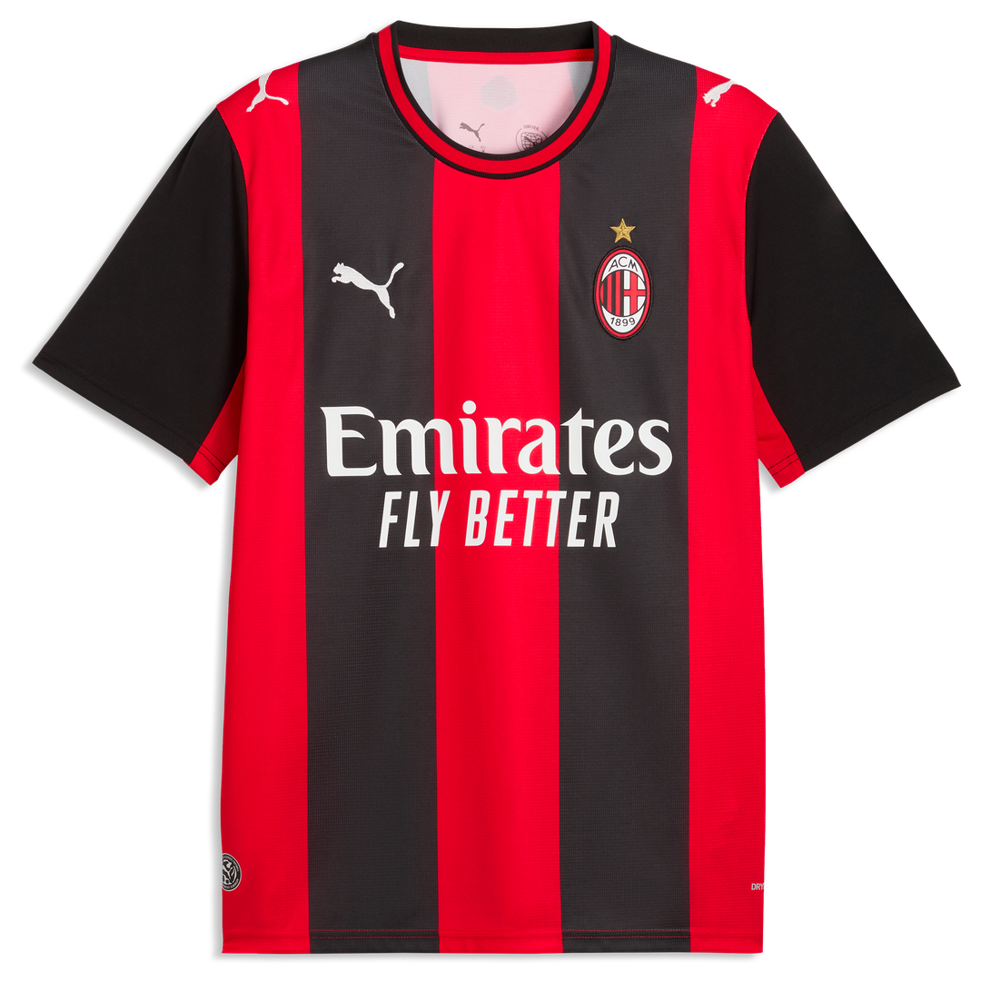 AC Milan Puma 2026/27 Home Replica Jersey - Black/Red