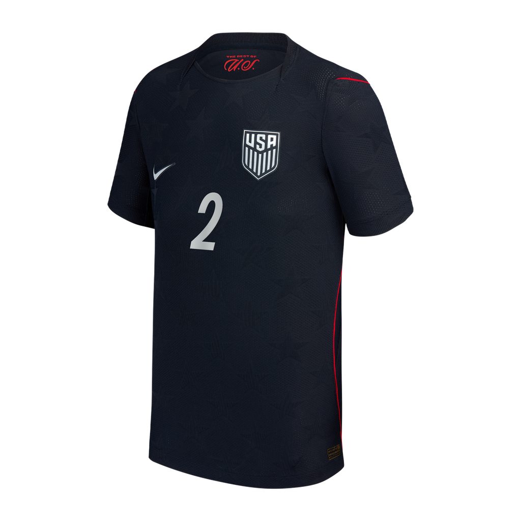 Sergiño Dest USMNT Nike Youth 2026/27 Away Stadium Replica Jersey - Blue
